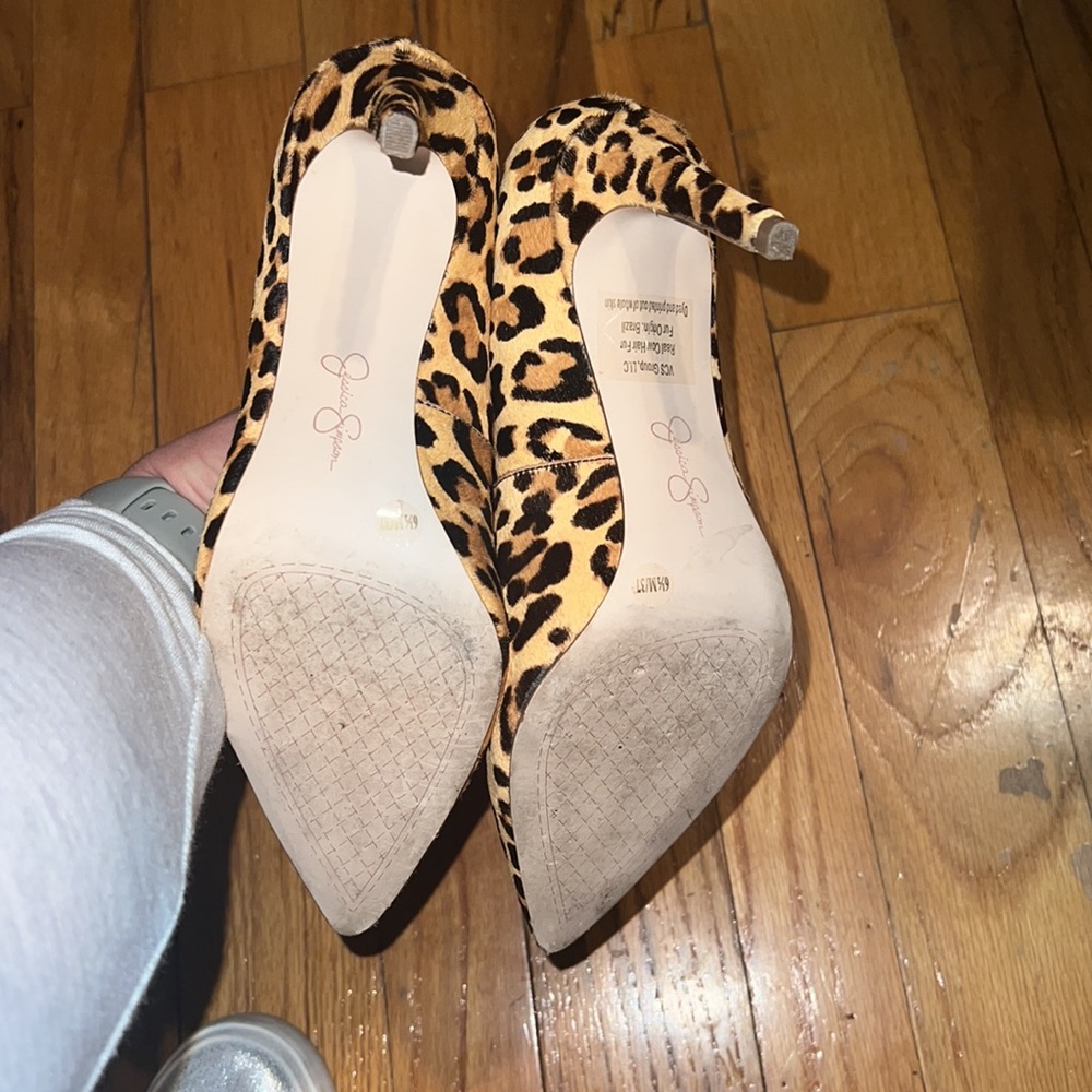 Jessica Simpson Leopard Heels - Picture 4 of 6